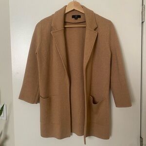 J. Crew Camel Sweater Jacket